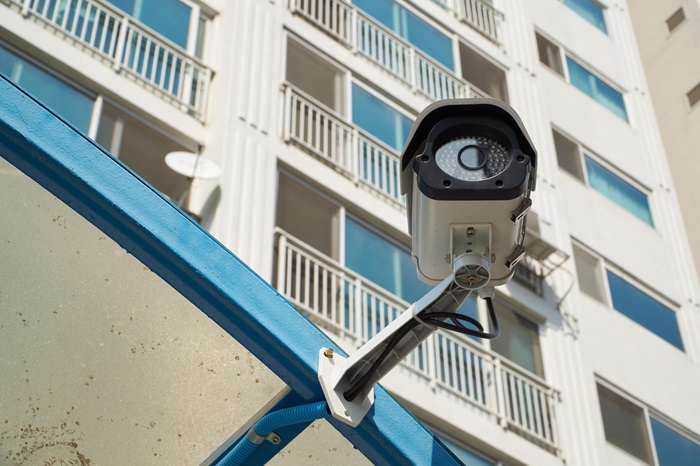 View of How Our Security Guards Protect High-Rise Apartment Complexes in the ...